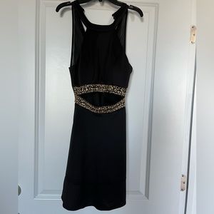 black homecoming dress